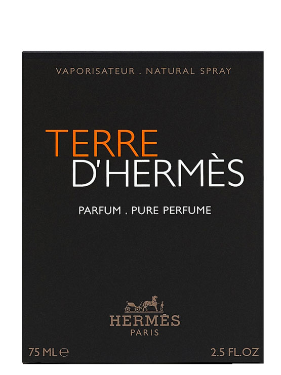 Terre D Hermes Pure Perfume for Men, Parfum 75ml (New Packaging) by Hermes