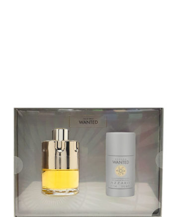 Wanted Gift Set for Men (edT 100ml + Alcohol-Free Deodorant Stick 75ml) by Azzaro
