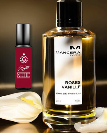 Mancera Roses Vanille Perfume Oil (Premium) 10ml Roll-On for Women - by NICHE Perfumes