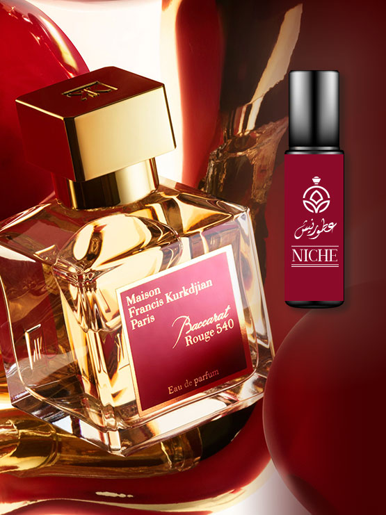 Maison Francis Kurkdjian Baccarat Rouge 540 Perfume Oil (Premium) 10ml Roll-On for Men and Women (Unisex) - by NICHE Perfumes